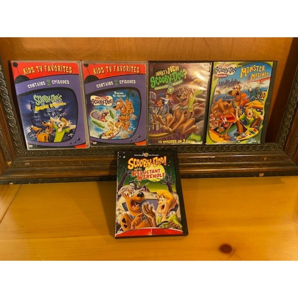 Scooby-Doo DVD Bundle Reluctant Werewolf Whats New Season 2 Monster Matinee 5pc